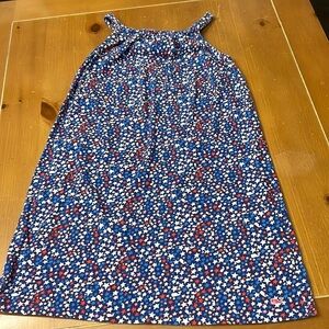 Vineyard Vines red/white/blue whale and stars dress size M 10-12